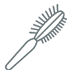Dog brush icon